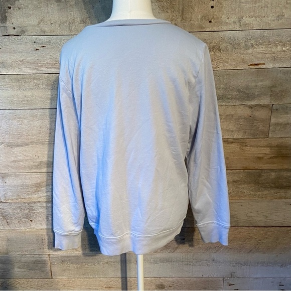 Gap women’s  blue glittery‎ sparkle pullover sweatshirt in size small - Picture 3 of 9
